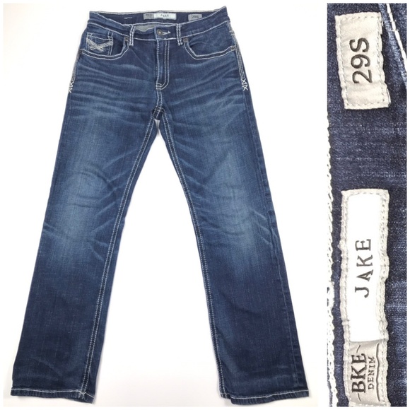 size 29 bke jeans conversion